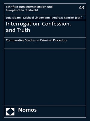 cover image of Interrogation, Confession, and Truth